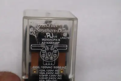 MAGNACRAFT W250ACPX-9 GENERAL PURPOSE RELAY STOCK H1291A
