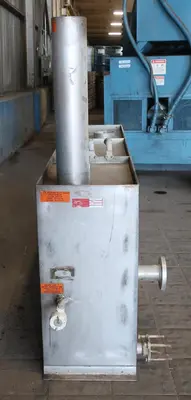 SPC8828  Tank 235 gallon vertical tank, Stainless Steel, flat rectangular tank