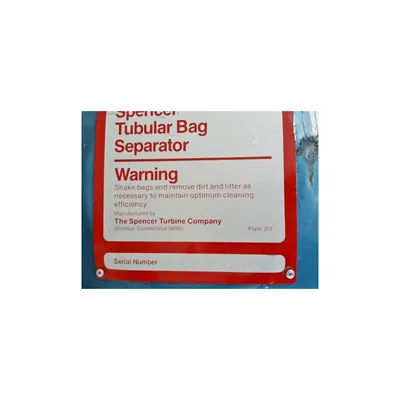 850 CFM @ 5.4" Hg Used 30 HP Spencer Industrial Vacuum Package
