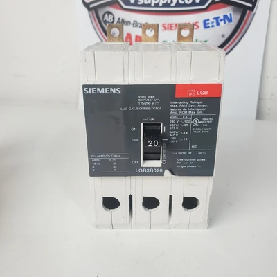 Used Siemens LGB3B020 Miscellaneous Equipment (Electrical & Power) California US | American Industrial Supply Co. #1376989