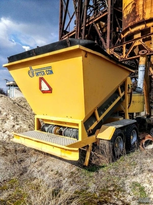 INTER CON Mobile Mixer, in very good working condition, very slightely used