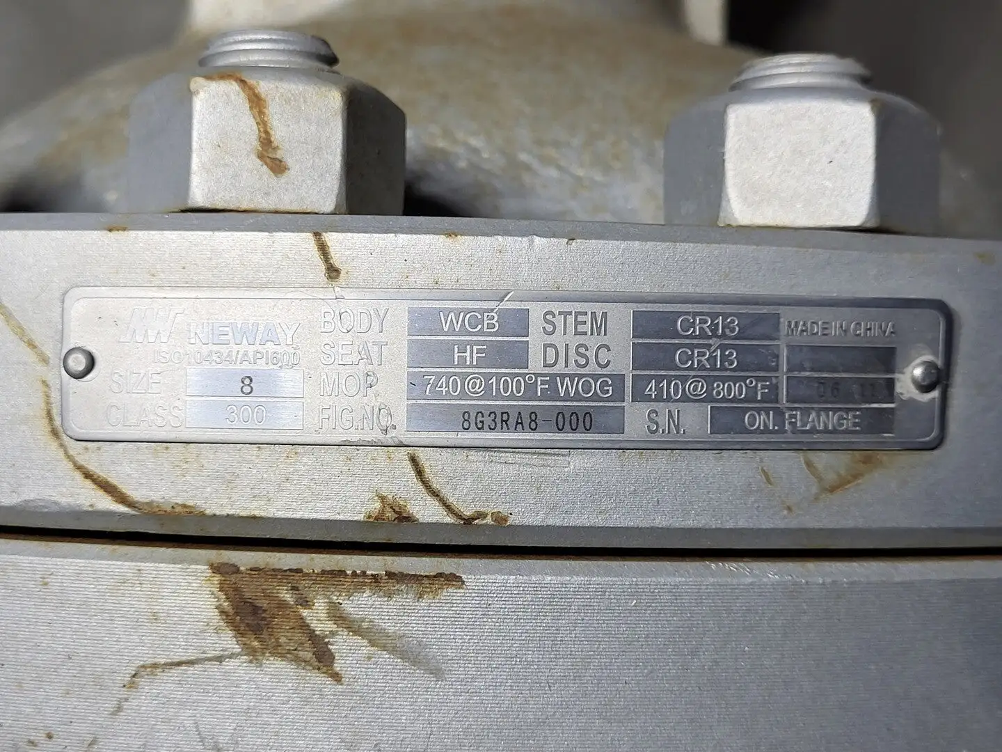 Used NEWAY 8G3RA8-000 Valves/Fittings British Columbia CA | Lenmark #295670