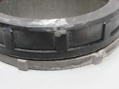 OZ/Gedney A400 4" Insulated Rigid Conduit Box Connector/ Mounting Plate