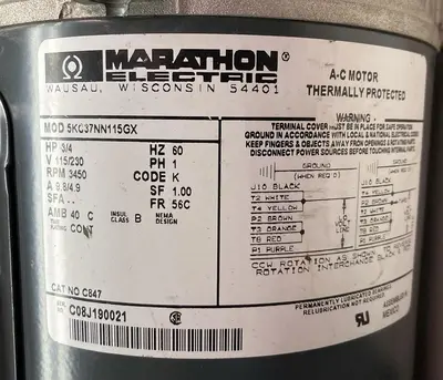 Used MARATHON ELECTRIC 3450 Industrial Controls Ohio US | Surplus Asset Holdings #1241963
