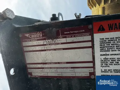 USED Camfil Camfil Farr Model GS2 Carbon Steel Dust Collector