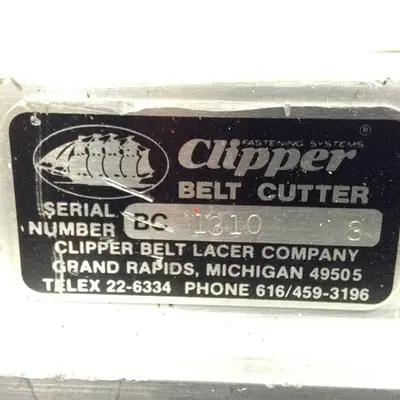USED CLIPPERBELT CUTTER944