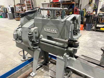 Niagara Flanging Machine 6 ft x 10 gauge