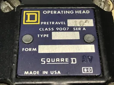 USED SQUARE D 9007-AEQ2699