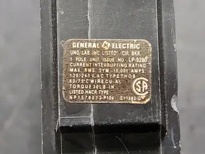 Used GENERAL ELECTRIC THQB130 Switchgears British Columbia CA | Lenmark #241639