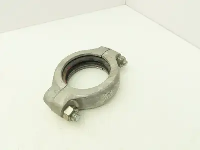 Victaulic Gustin Bacon GBMA 40 Aluminum 4" Grooved Pipe Coupling  Lot of 2