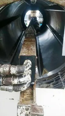 750 L Andritz Mixer Coater S/S Rotary Drum Type CT 15