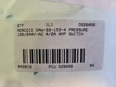 NEW MERCOID DAW-33-153-4