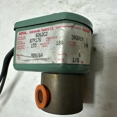New | in-Stock ASCO 8262C2 Solenoid Valves | Surplus Asset Holdings #1204186