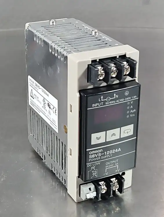 Used Omron S8VS-12024A PLC Processors | Palmetto Automation #1151805
