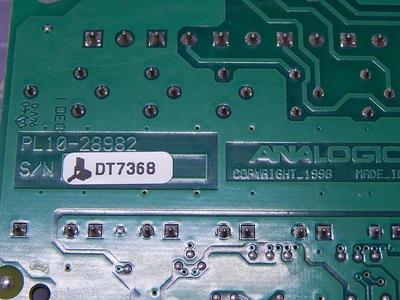 Used ANALOGIC _UNKNOWN_ Circuit Boards Texas US | OCO Industrial #1663642