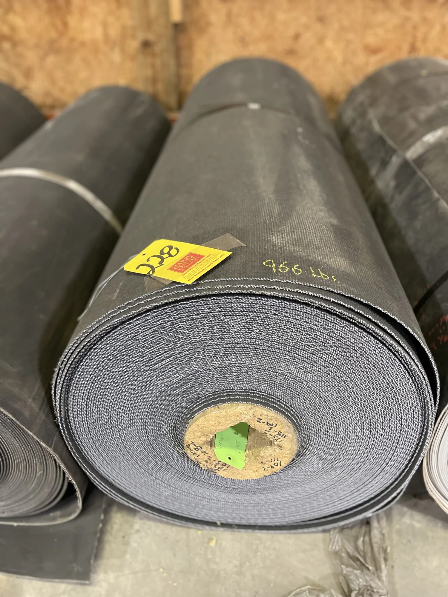 59.5” Rough Top PVC woven Conveyor Belt 4mm x 237’