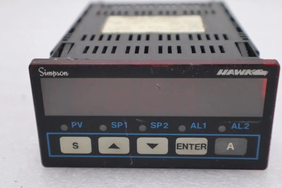 SIMPSON HK-35-1-0460-0-2-0 PANEL METER 5AAC RELAYS: 2 STOCK L-455C
