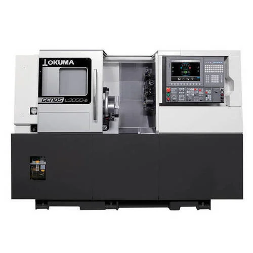 OKUMA GENOS L3000-E CNC Lathes | Equipped