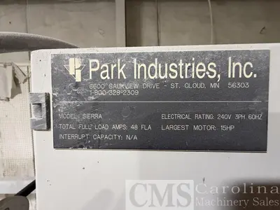 Used PARK INDUSTRIES SIERRA MANUAL STONE BRIDGE SAW Stone Equipment North Carolina US | CAROLINA MACHINERY SALES #1289649