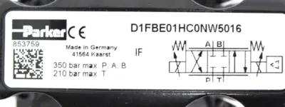 NEW PARKER D1FBE01HC0NW5016 PROPORTIONAL VALVE