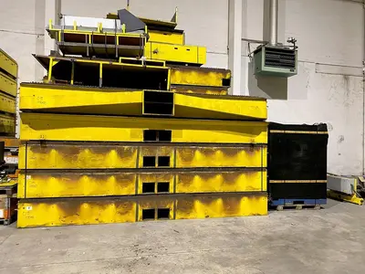 USED ZM 24 DOWNDRAFT TABLES FOR LASER/PLASMA/OXY MACHINES