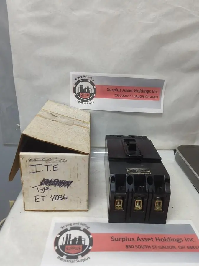 Used ITE ET4036 Miscellaneous Equipment (Electrical & Power) Ohio US | Surplus Asset Holdings #1241893