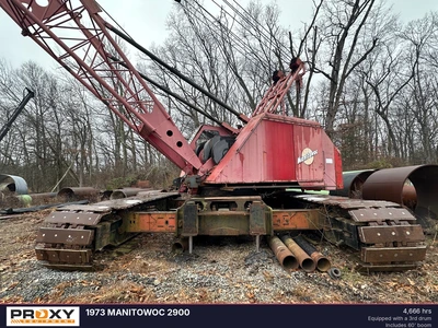 Used 1973 MANITOWOC 2900 Crawler Cranes New Jersey US | Proxy Equipment #1377880