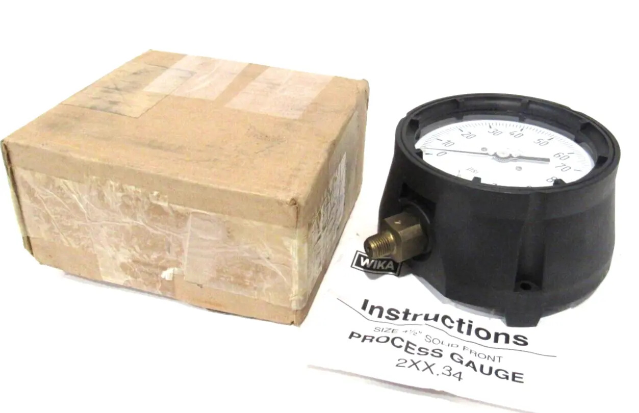 NEW WIKA PROCESS GAUGE 4-1/2" 0-100