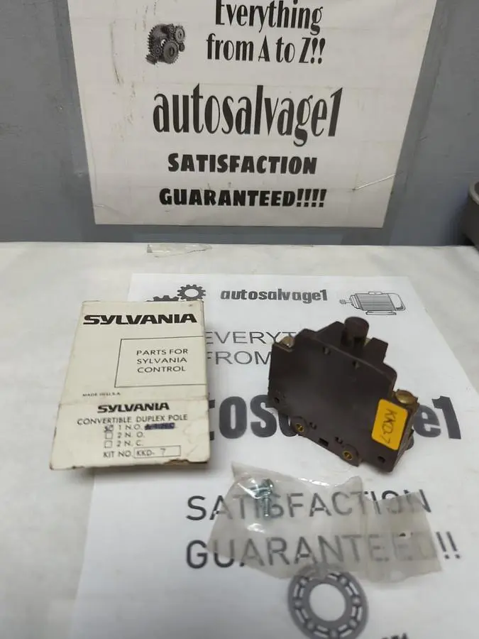 New | in-Stock SYLVANIA KKD-7 Miscellaneous Equipment (Electrical & Power) | Surplus Asset Holdings #1188362