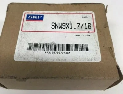 NEW SKF SNW 9X1.7/16