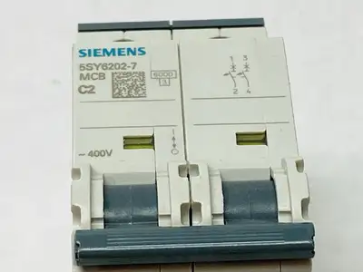 5SY6202-7 | Siemens  Miniature Circuit Breaker 2-Pole 2A 400V - New Other