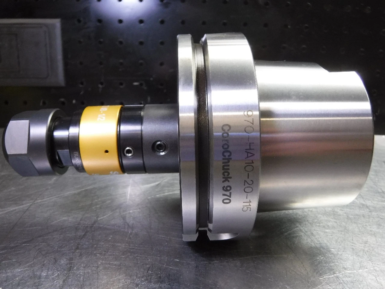 Sandvik HSK100A ER20 Collet Chuck 4" Projection 970-HA10-20-115 (LOC1438C)