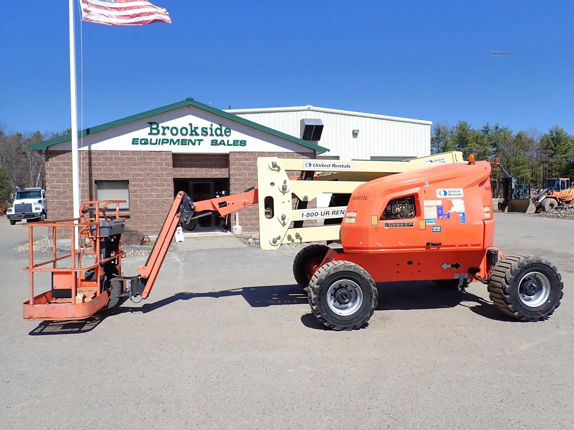 Used 2015 JLG 450AJ Manlifts Massachusetts US | Brookside Equipment Sales #1421930