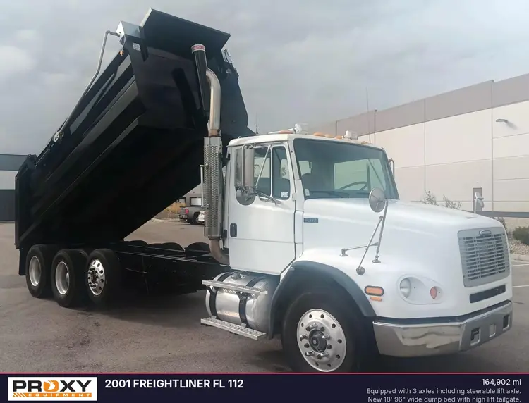 Used 2001 FREIGHTLINER FL 112 Mobile Cranes Utah US | Proxy Equipment #1378478