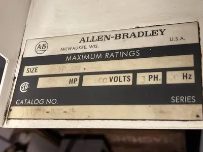Used ALLEN-BRADLEY 2192F-BJC-24 Miscellaneous Equipment (Electrical & Power) | Surplus Asset Holdings #1204063
