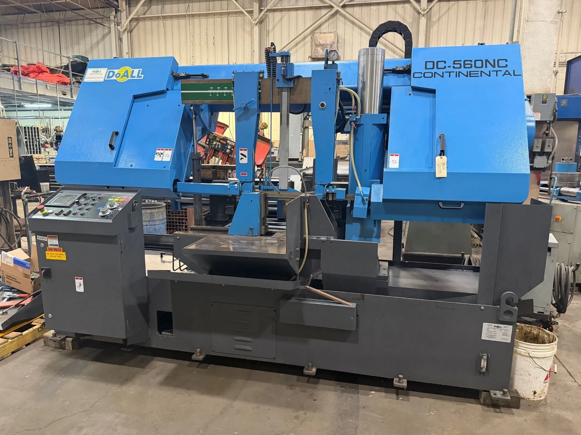 Used 2021 DOALL DC-560NC Horizontal Band Saws Michigan US | Westbrook Engineering #1232250