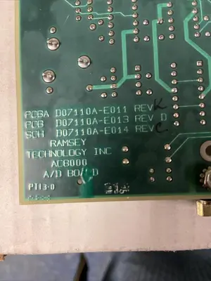 USED RAMSEY TECHNOLOGY D07110A-E011