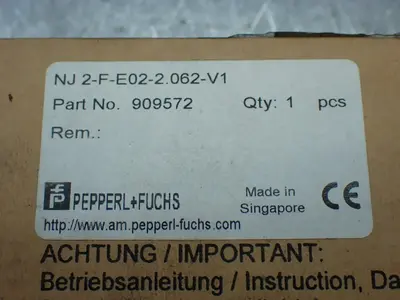 New | in-Stock PEPPERL+FUCHS NJ2FE022.062V1 Proximity Sensors Ohio US | HGR 24 #896849