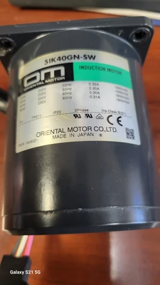 USED Oriental Motor 5IK40GN-SW induction motor