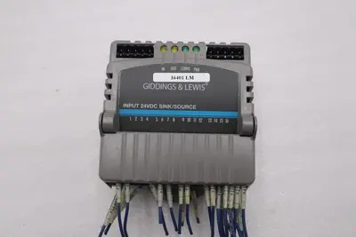 GIDDINGS & LEWIS M.1300.7372 R1 Input Module 24VDC SINK/SOURCE STOCK 621-D