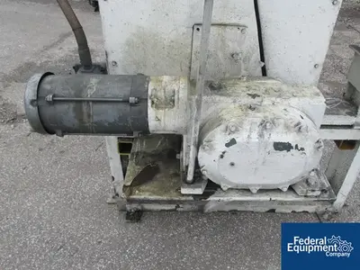 USED Paul O. Abbe 10 Cu Ft Abbe Double Cone Vacuum Dryer, S/S