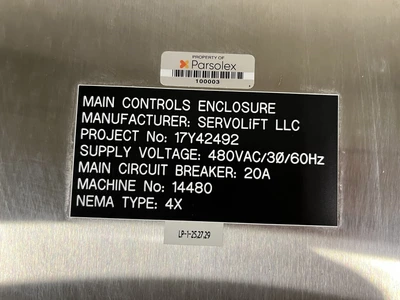 SERVOLIFT MB Mixer Powder Tumbling | Perry Equipment (21)