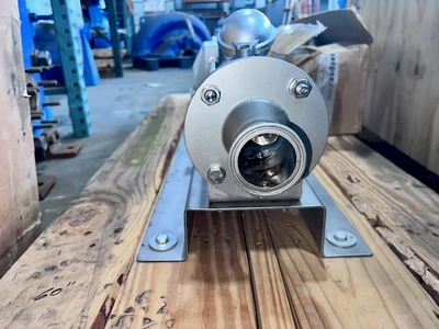 Seepex BCSB 2-12 Stainless Steel Progressive Cavity Pump, 1.5HP