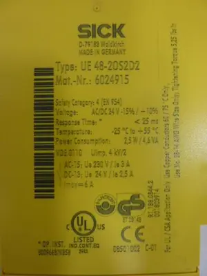 USED SICK UE 4820S2D2