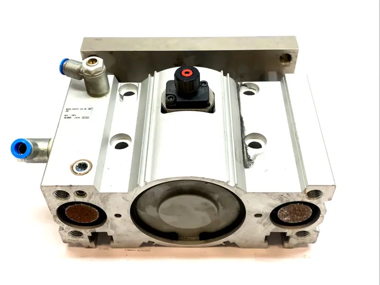 Used SMC COMPACT GUIDED CYLINDER Pneumatic Cylinders | Maverick Industrial Sales #1105850