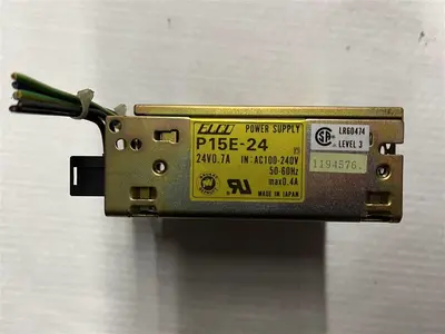 USED ELCO POWER SUPPLY P15E-24 AC100 - 240V