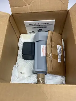 New | in-Stock Brother Induction Motor, 3-Phase, 7.5:1 Ratio, 1/10HP Gearmotors Michigan US | Maverick Industrial Sales #1396097