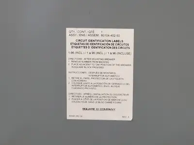 USED 2020 SQUARE D QED