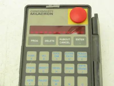 Cincinnati Milacron 3-424-1993A CNC HMI Teach Pendant Operator Control 20' Cord