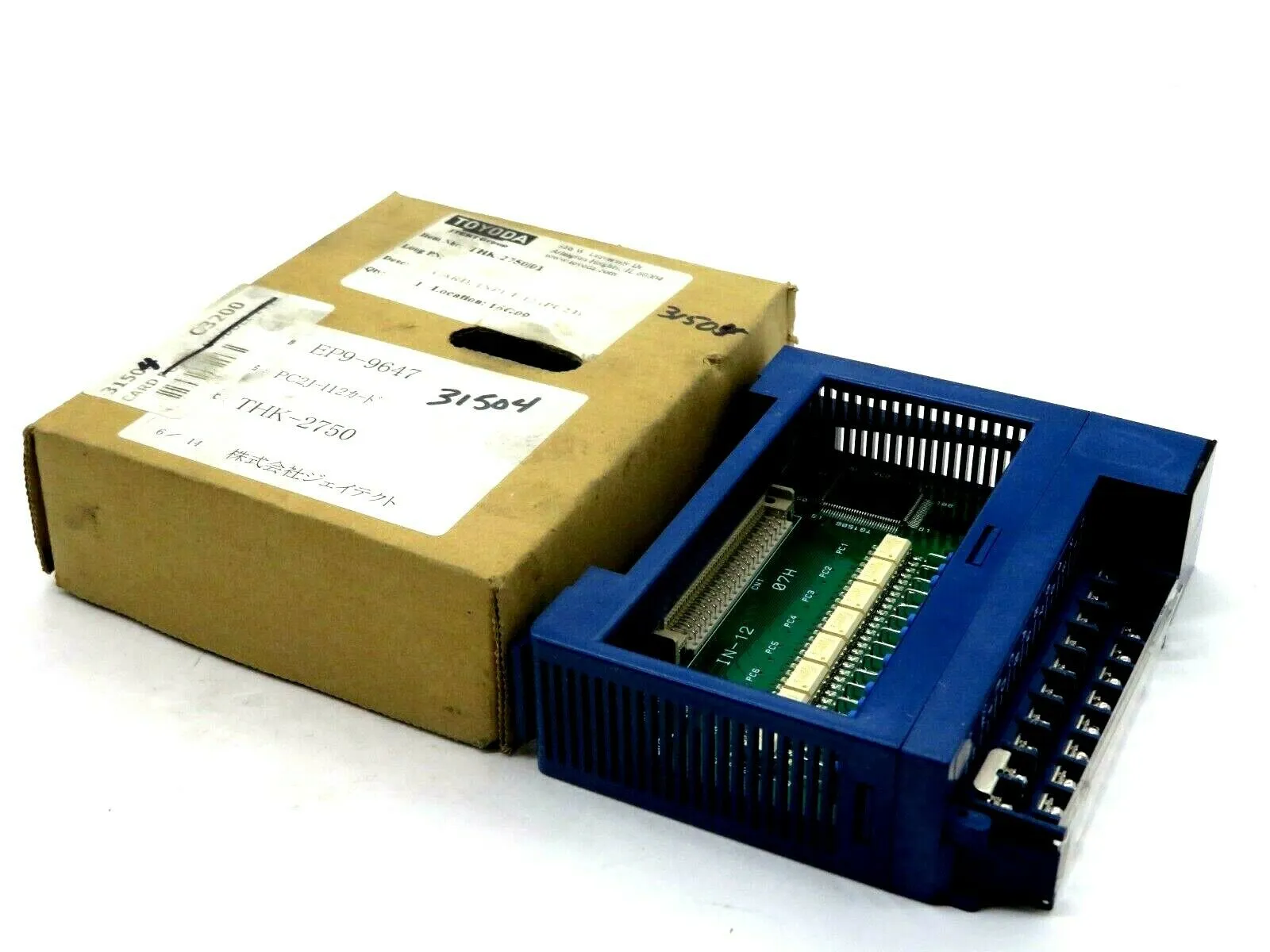 NEW JTEKT TOYODA THK-2750 ANALOG MODULE IN-12 THK2750